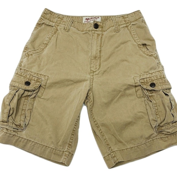 Arizona Jean Company Other - Mens Arizona Cargo Shorts size 31 Khaki